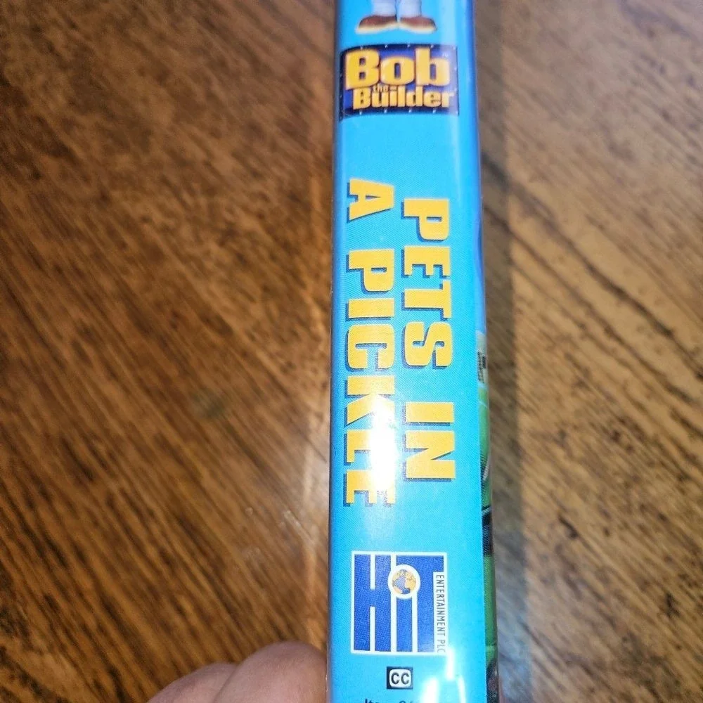 Bob the Builder VHS Pets in a Pickle Rare‎ Clamshell Case #vintage #nostalgia